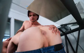 Hot blonde guy gets fucked