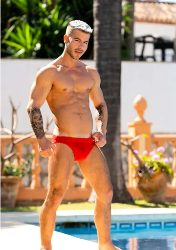 Allen King gets fucked by a big hunk