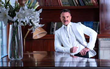 Guys in white suits fucking
