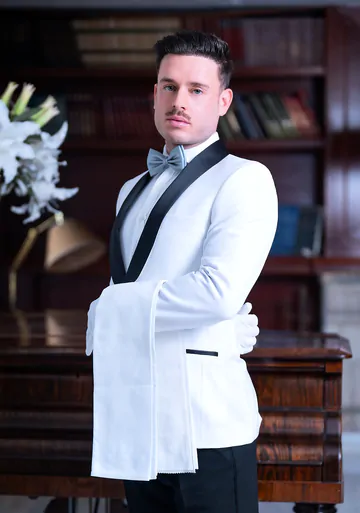 Guys in white suits fucking