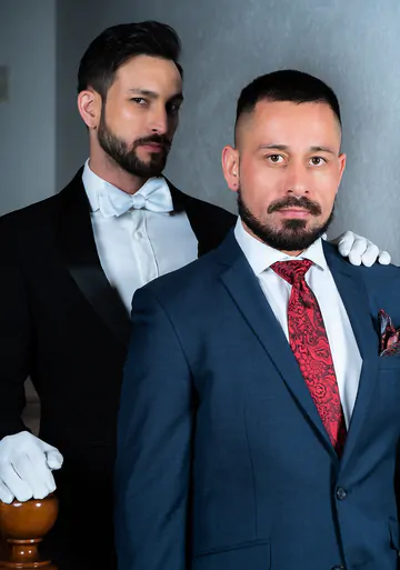 The butler getting fucked