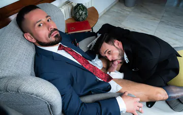 The butler getting fucked