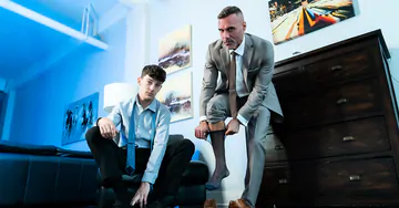 Business man fucking his apprentice