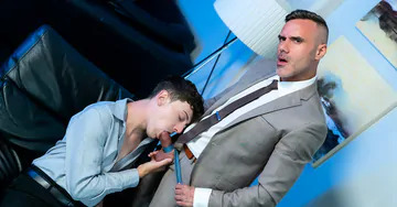 Business man fucking his apprentice