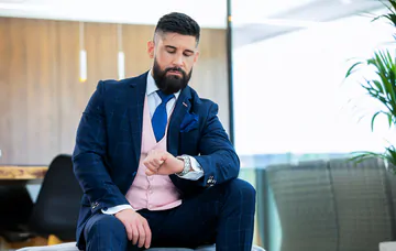 Well dressed guys having sex