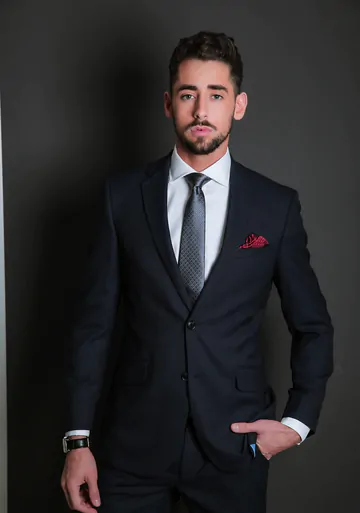 Business men having gay sex