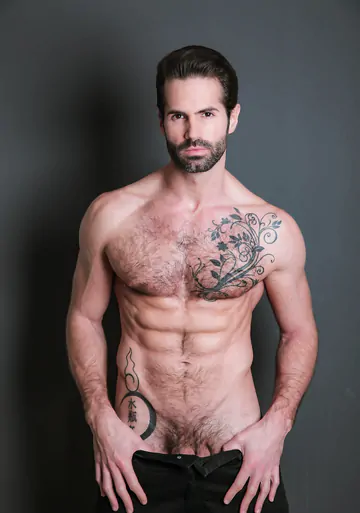 Business men having gay sex