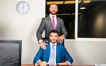 Gays in a warehouse fucking