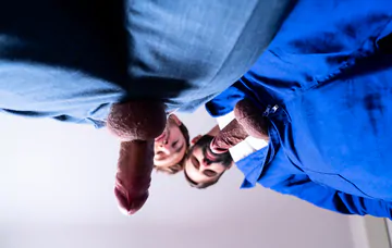 The plumber gets butt fucked