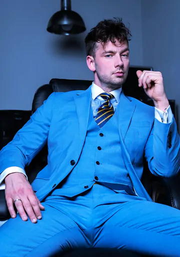 Men having sex at the office