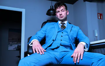Men having sex at the office