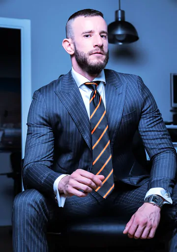 Men having sex at the office