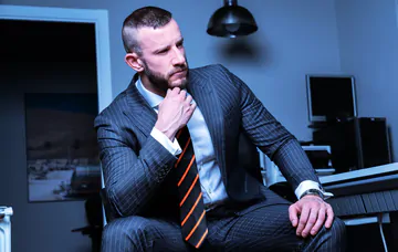 Men having sex at the office