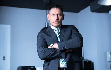 Gay men in suits fucking