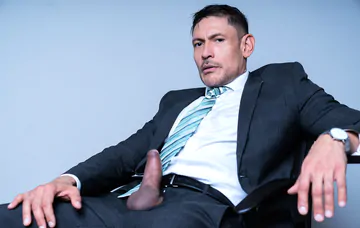 Gay men in suits fucking