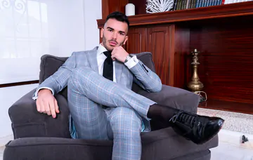 Guys in suits flip fucking