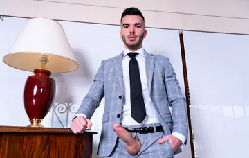 Guys in suits flip fucking