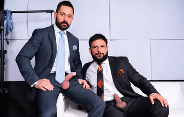 Gay men with beards fucking