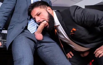Gay men with beards fucking