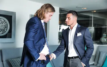 Hot guy on a sofa gets fucked