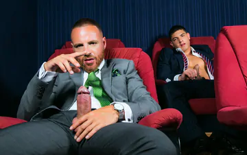 Bastian Karim getting a facial