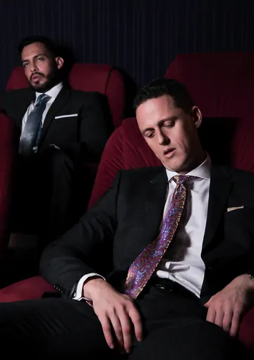 Fat cock guys at the cinema