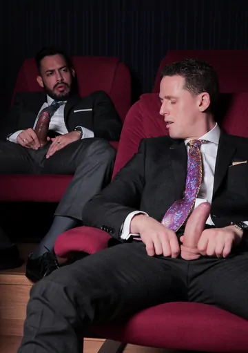 Fat cock guys at the cinema