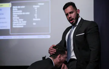 Fat cock guys at the cinema