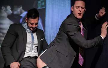 Fat cock guys at the cinema