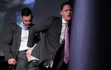 Fat cock guys at the cinema