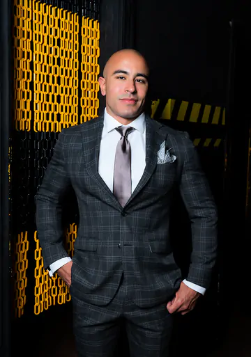 Bald hunk gets rimmed and fucked