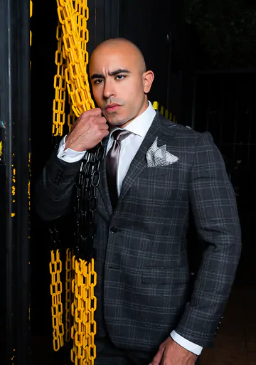 Bald hunk gets rimmed and fucked