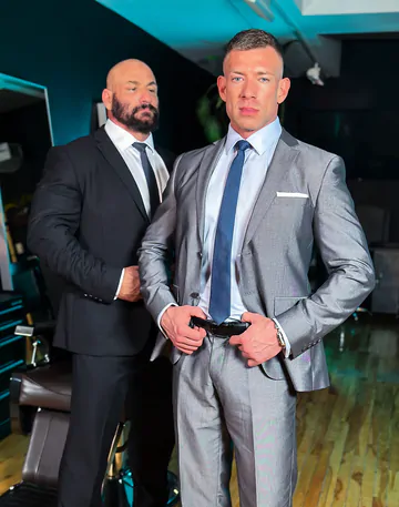 Bruce Beckham fucking a bald man