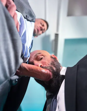 Bruce Beckham fucking a bald man