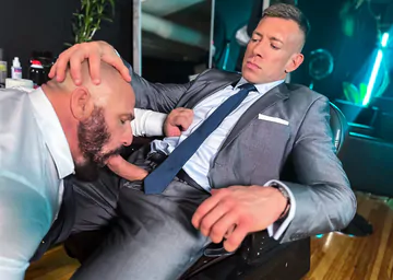 Bruce Beckham fucking a bald man