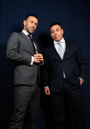 Handsome Latino getting fucked