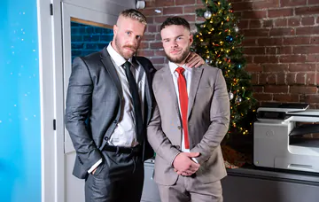 Gays having office sex