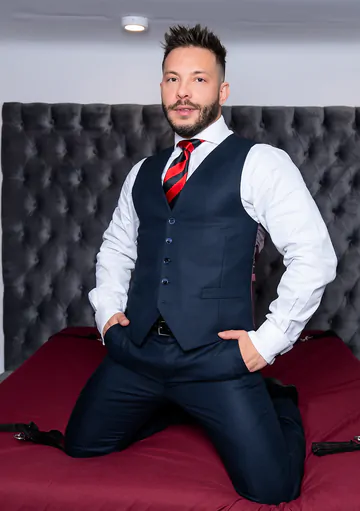 Gay men having kinky sex