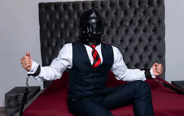 Gay men having kinky sex