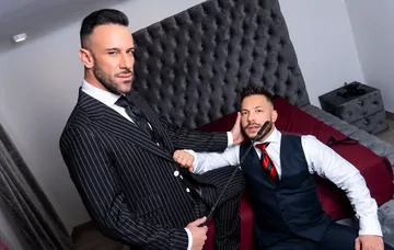 Gay men having kinky sex