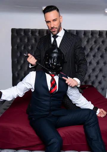 Gay men having kinky sex