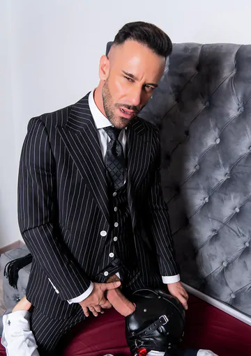 Gay men having kinky sex