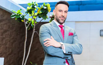 Hairy bearded man getting fucked