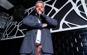 Bald man with a thick dick fucking