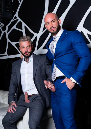 Bald man with a thick dick fucking