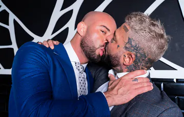 Bald man with a thick dick fucking