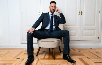 Gays in suits having sex