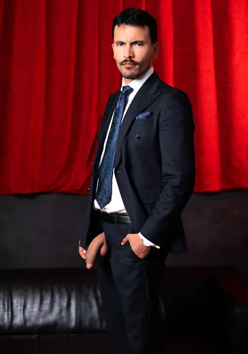 Men in suits sucking dick