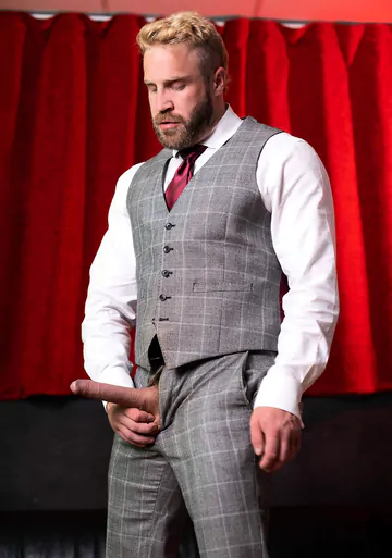 Men in suits sucking dick