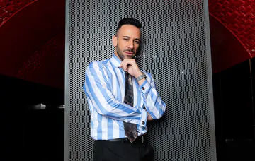 Business men having gay sex